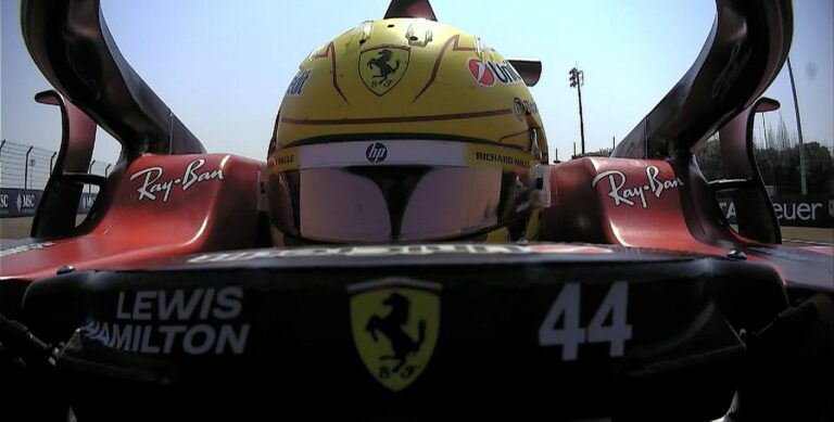 Hamilton conquistó su primera victoria con Ferrari en el Sprint del GP de China
