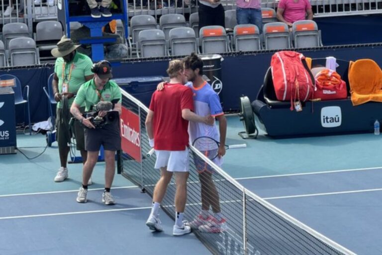 Thiago Agustín Tirante no pudo con Denis Shapovalov y quedó eliminado del Miami Open