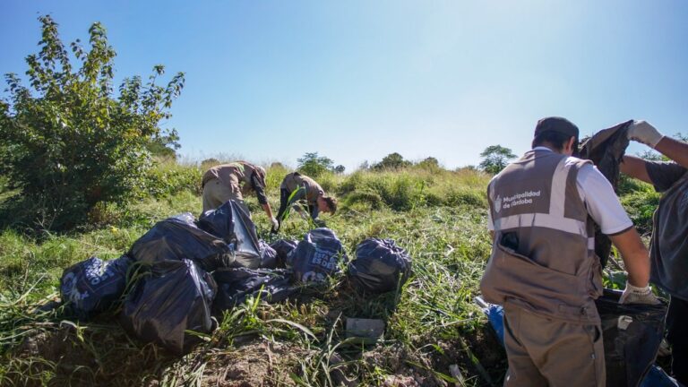Ciudad de Córdoba: retiraron 3.050 toneladas de residuos de basurales y de la Costanera