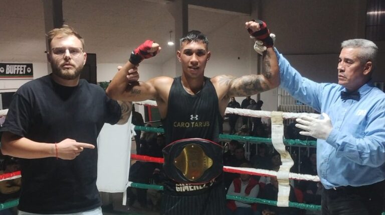Festival de Box en Justiniano Posse
