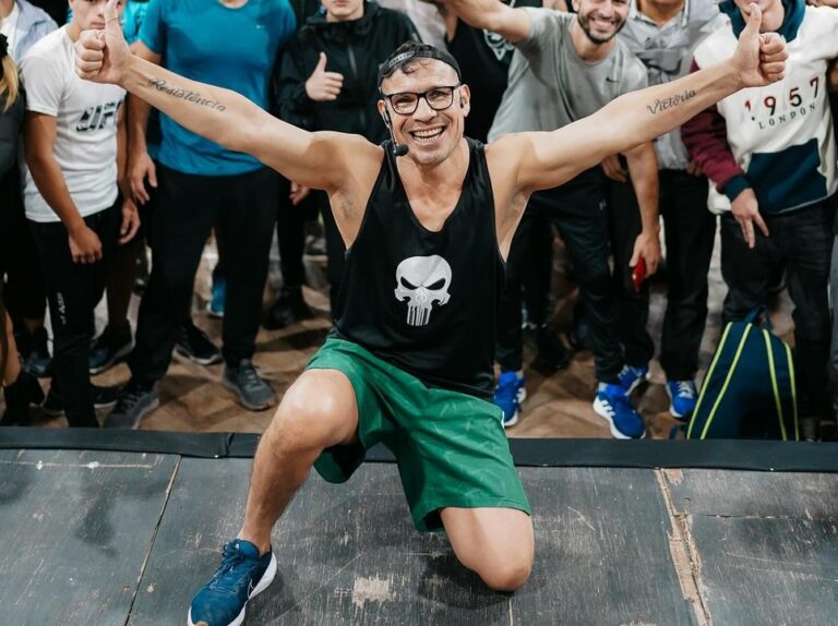 Sergio «Maravilla Martínez dictó una masterclass de boxeo en Río Cuarto