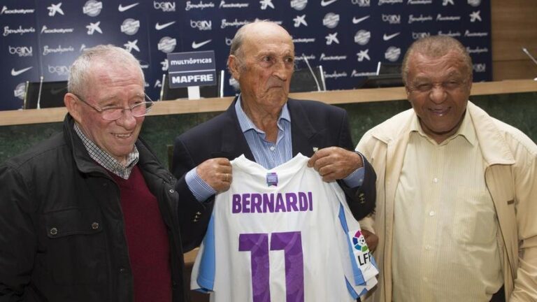 Fallece Bernardi, histórico jugador del Málaga