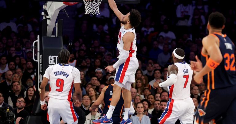 NBA: Pistons y Clippers, doble batacazo en el lunes de Playoffs
