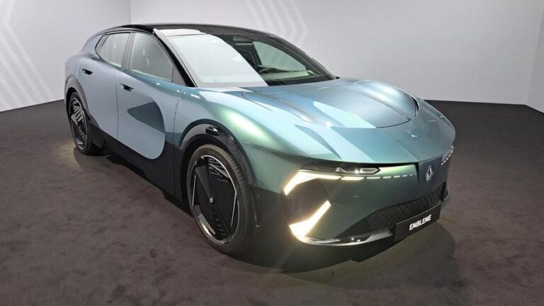 Renault Emblème, el coche con menor huella de carbono