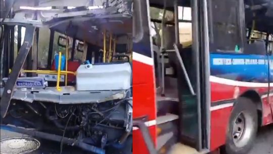 Violento choque de colectivos en Congreso: al menos 27 heridos