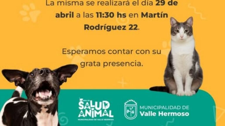 Valle Hermoso inaugurará un quirófano móvil para animales