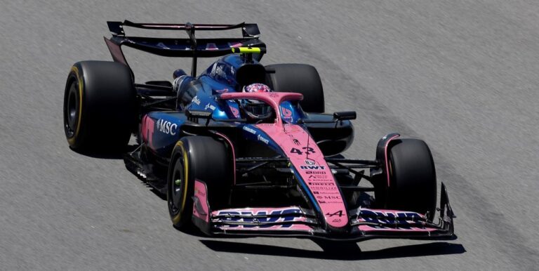 Colapinto lucha por mejorar con un Alpine lento en el Gran Premio de Barcelona