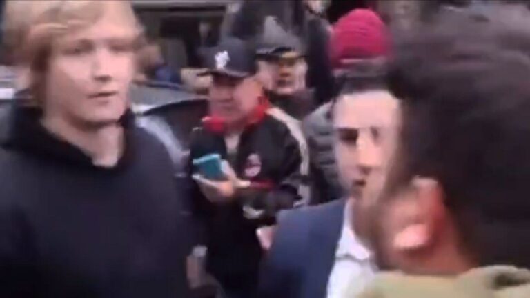 Los trolls libertarios la empiezan a pasar mal en la calle: así repudiaron a Iñaki Gutiérrez