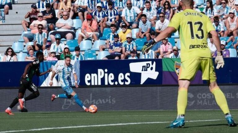 El 0-2 del Burgos en el Málaga 2-2 Burgos de la jornada 42 de LaLiga Hypermotion