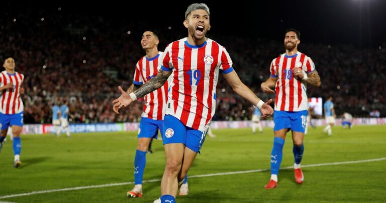 Paraguay dominó y superó a un Uruguay errático para quedar a un paso del Mundial 2026