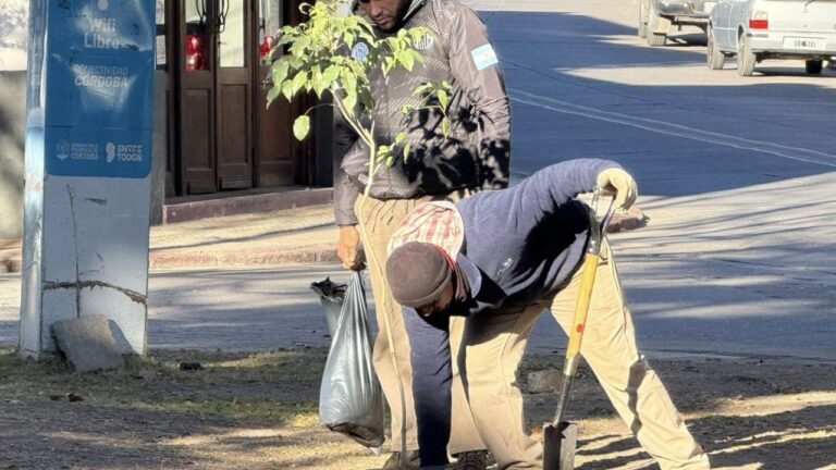 Con una nueva forestación, La Cumbre celebró el Día del Ambiente