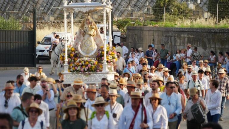 La Virgen de Luna regresa a Villanueva de Córdoba