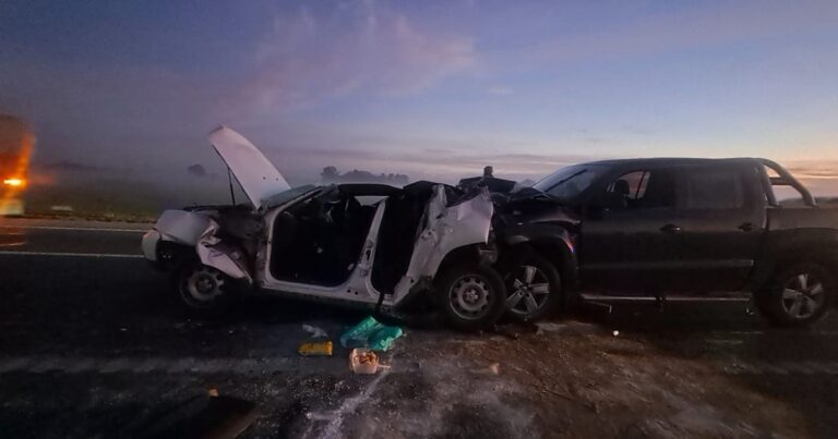 Los chocó de atrás un conductor borracho en una camioneta por la ruta 205: murieron los tres