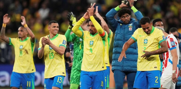 Brasil sella su pasaje al Mundial 2026 con un agónico gol de Vinícius ante Paraguay