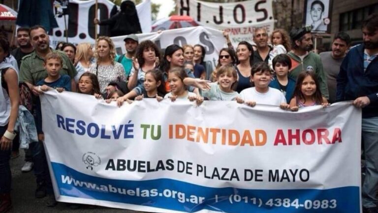 Las Abuelas de Plaza de Mayo exigen protección del Banco Nacional de Datos Genéticos