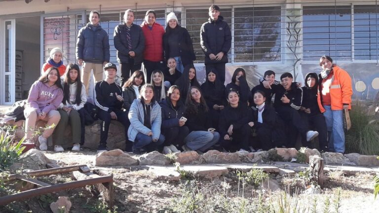 Alumnos del IESS participaron de una jornada ambiental en Carlos Paz