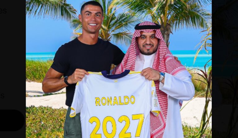 Cristiano Ronaldo renovó su contrato con Al Nassr hasta 2027