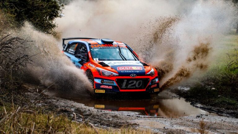 Rally Provincial: el campeón Santiago Baldo manda en Río Cuarto