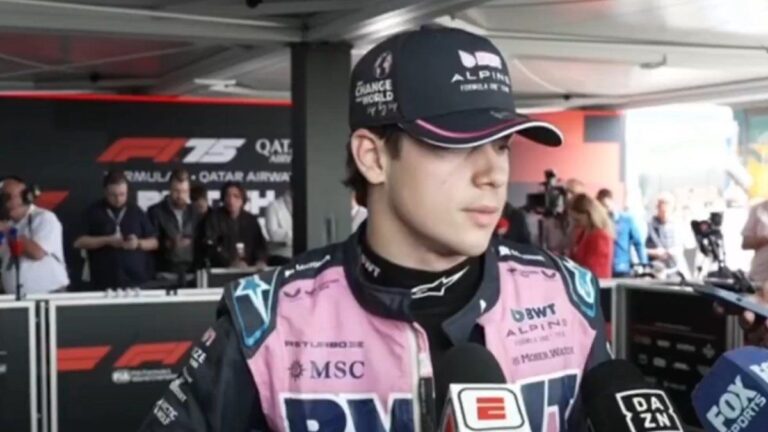 La explicación que dio Franco Colapinto tras quedar afuera de la Q1 en Silverstone