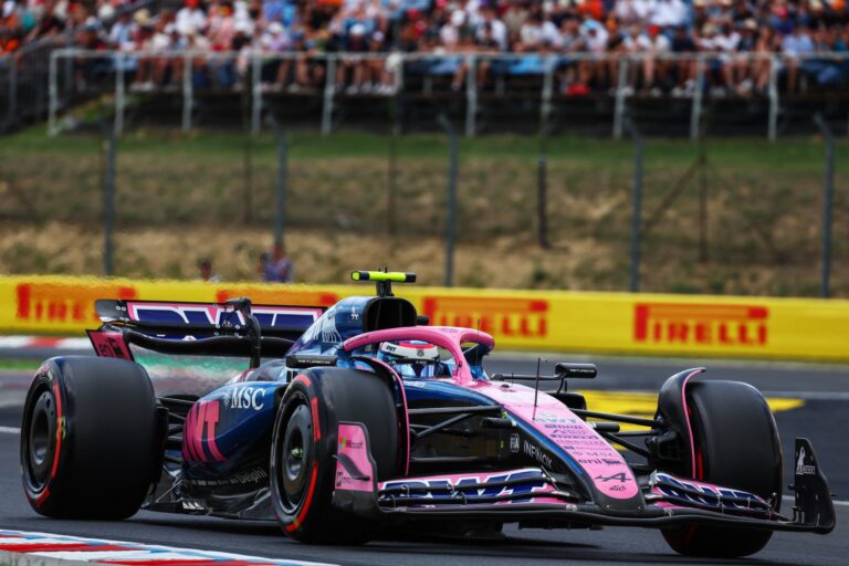 Franco Colapinto terminó 18 en la primera práctica para el Gran Premio de Hungría