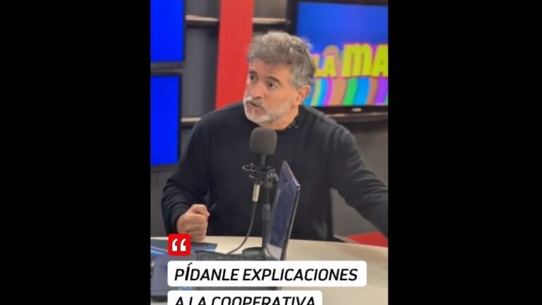 Curvino volvió a cargar contra la oposición: son cómplices de la Coopi