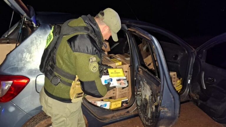 Intentaron escapar con 19 mil paquetes de contrabando en Misiones