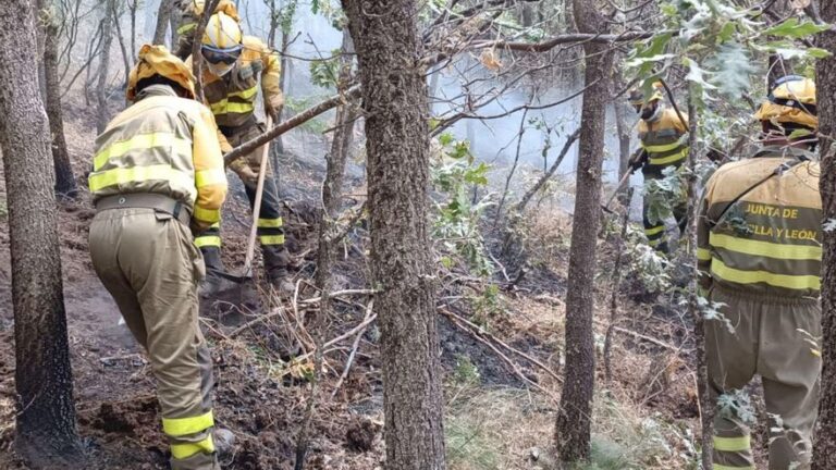 Entre el infierno y la precariedad laboral, así es el trabajo de los bomberos forestales
