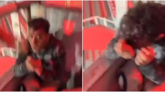 «Pedí perdón»: amenazas, golpes y llanto en el video más brutal de los incidentes en Independiente