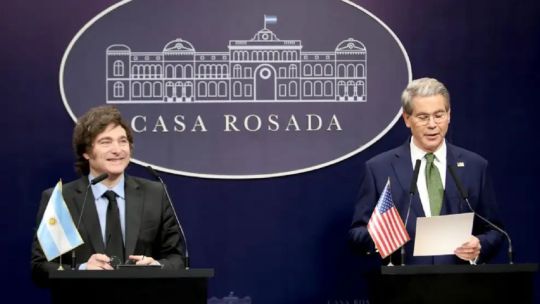 Estados Unidos y su objetivo de ayudar a Argentina: Quiere que Argentina no dependa de China