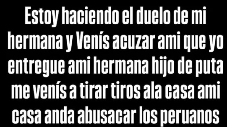 Balearon la casa de la hermana de Lara, una de las chicas asesinadas