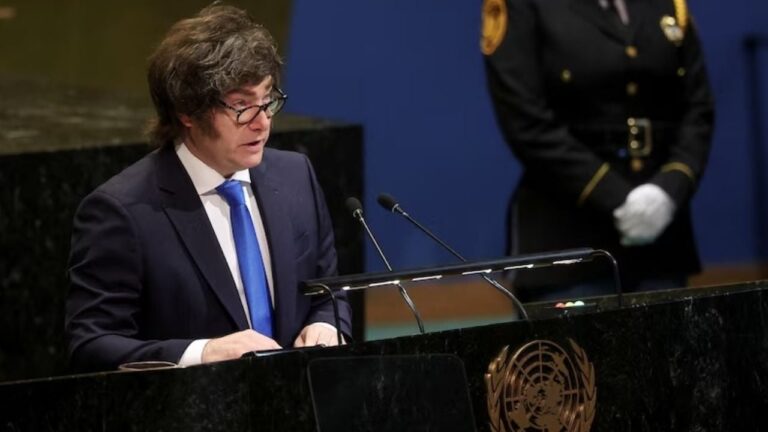 Milei reivindicó ante la ONU su alianza con Trump