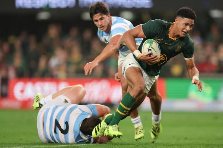Paliza en Durban: Los Pumas cayeron ante Sudáfrica en el Rugby Championship
