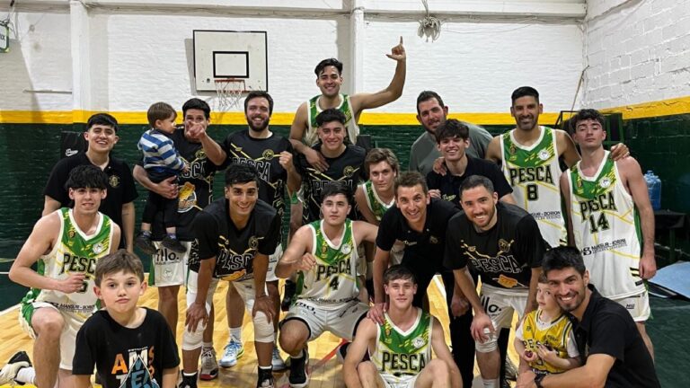 Básquet: Club de Pesca se aseguró el pase a cuartos de final del Provincial