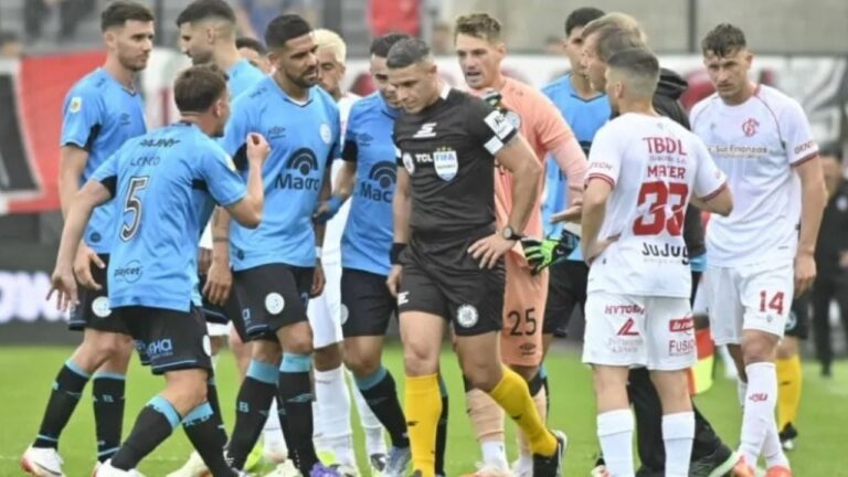 Con un polémico arbitraje, Belgrano empató con Barracas