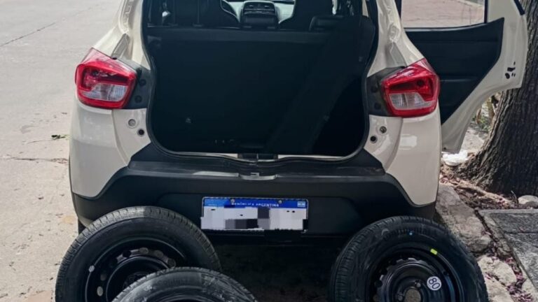 Atraparon a un menor que conducía un vehículo robado