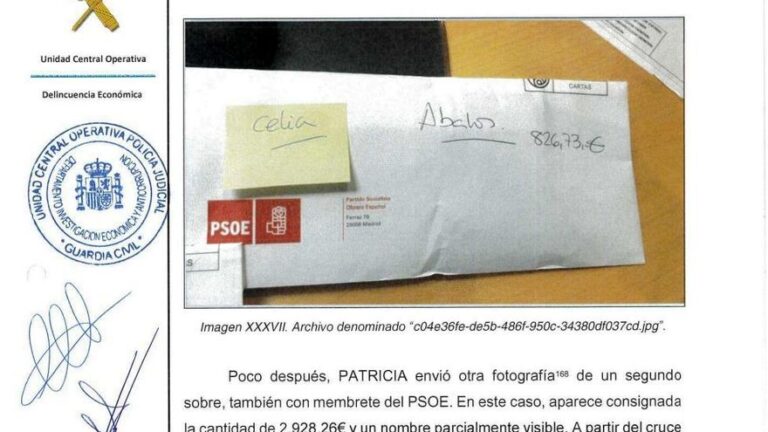 La UCO desvela que el PSOE dio a Ábalos y Koldo sobres con efectivo en Ferraz