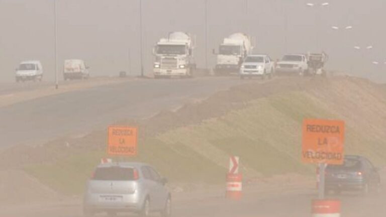 Emiten alerta por fuertes vientos del sur en Córdoba