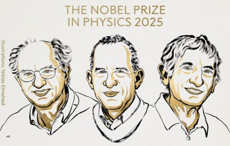 El premio Nobel de Física 2025 fue otorgado a John Clarke, Michel H. Devoret y John M. Martinis