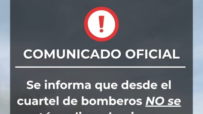 Advierten que estafadores piden donaciones para los bomberos de Icho Cruz