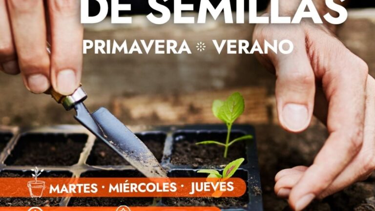 Se entregan las semillas de primavera-verano para huertas familiares en Carlos Paz