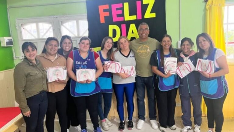 La Falda celebró el Día de la Familia en la sala cuna Sapo Pepe