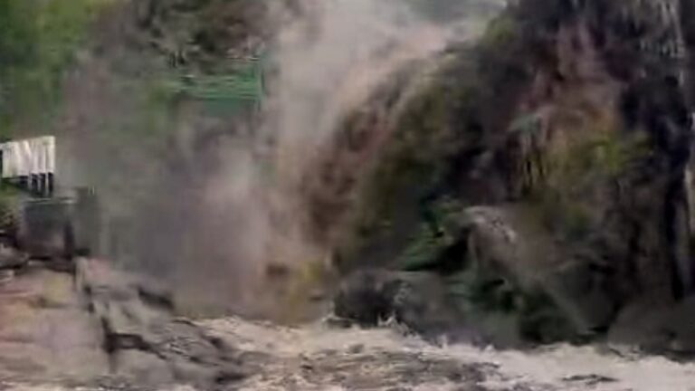 Video: así entraba la creciente hoy en Tanti