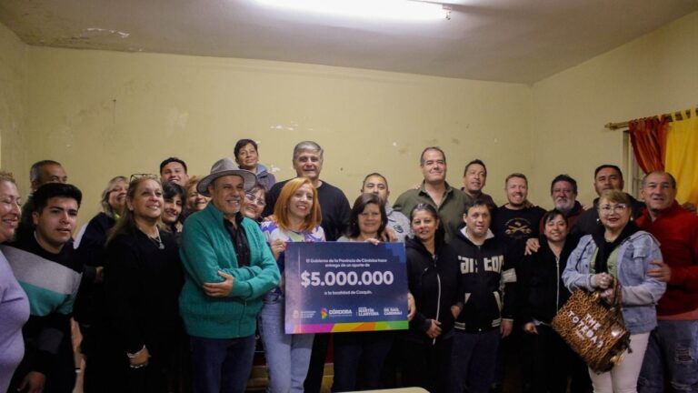 Cosquín impulsa a los centros vecinales con nuevos aportes económicos