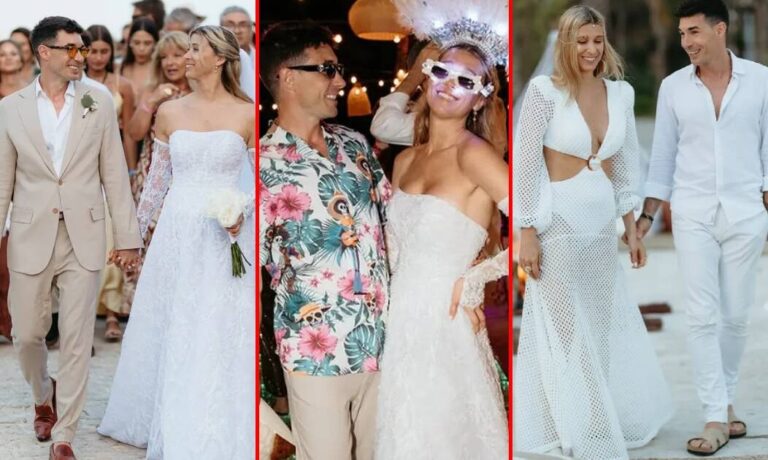 Así fue la exclusiva boda en el Caribe del periodista Agustín Neglia, conductor de América TV