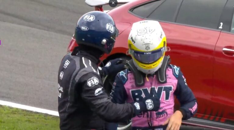 Colapinto, luego del impacto: No entiendo por qué se me fue el auto