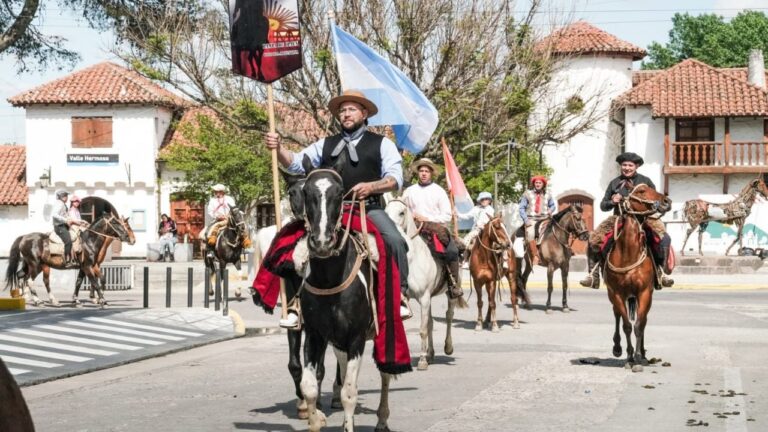 Valle Hermoso celebró el 6º Festival de Agrupaciones Gauchas