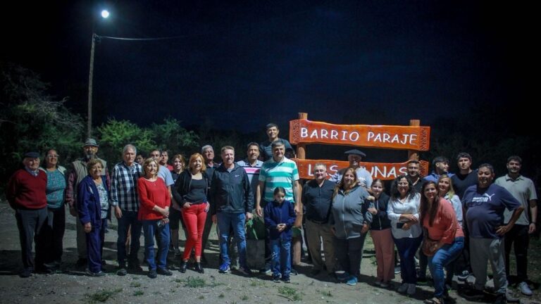 Cosquín ilumina Las Tunas y avanza con obras clave para el paraje