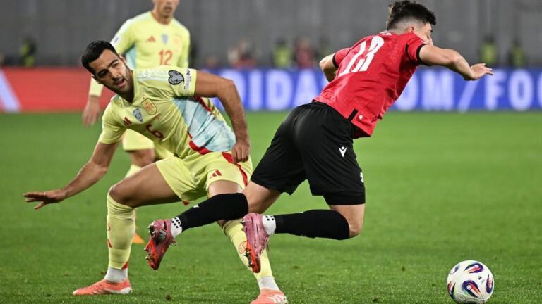 Clasificación para el Mundial 2026: Georgia – España, en imágenes