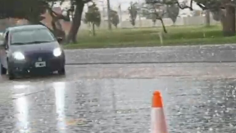 Granizo sorprendió a San Francisco en minutos: videos