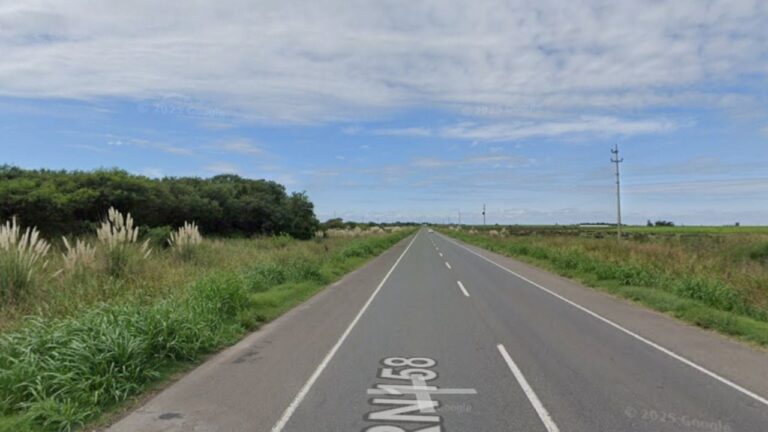 Falleció un motociclista tras chocar con un camión en ruta 158
